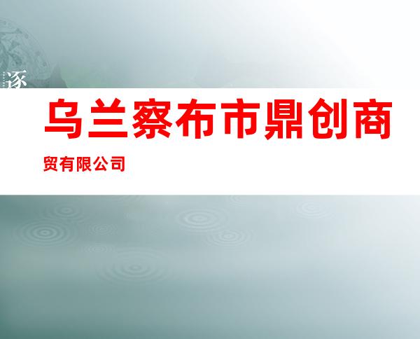 乌兰察布市鼎创商贸有限公司
